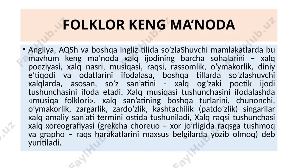 ik – o‘zbek xalq og‘zaki poetik ijodi xalq tomonidan yaratiladi. ammo jamoaviylik shaxsiy ijodkorlik imkoniyatini inkor qilmaydi, aksincha, uni zaruriy dastlabki shart sifatida qamrab oladi. tilla kampir,sulton kampir, jalmon baxshi, bo‘ron shoir, jumanbulbul, jassoq shoir, xonimjon xalfa, bibi shoira, suyav baxshi, amin shoir, yo‘ldoshbulbul, sultonmurod, qurbonbek, xidir shoir, yo‘ldosh shoir, suyar shoir, sherna yuzboshi, mulla xolnazar, haybat soqi, qunduz soqi, ergash jumanbulbul o‘g‘li, fozil yo‘ldosh o‘g‘li, po‘lkan jonmurod o‘g‘li, islom nazar o‘g‘li, nurmon abdivoy o‘g‘li, saidmurod panoh o‘g‘li, abdulla shoir, umir shoir, xolyor abdukarim o‘g‘li, bola baxshi, rahmatulla yusuf o‘g‘li, qodir rahim o‘g‘li va boshqa namoyandalar yetishib chiqdi. anonimlik folklorshunos omonilla madayev ta’kidlaganidek: «anonimlik xalq og‘zaki ijodida xalq vakillarining o‘z xalqiga xolis, beminnat xizmat qilish namunasi sifatida qadrlanadi». anonimlik – folklor asarlari mualifining noaniqligi – anonimligi (grek. anonymis – noma’lum) bilan ajralib turadi. folklorda biror-bir muallif yo‘q. xalq turmushining, ijtimoiy-siyosiy munosabatlarning takomillasha borishi, inson tafakkurining mifologik tafakkurdan mifopoetik va badiiy-estetik …