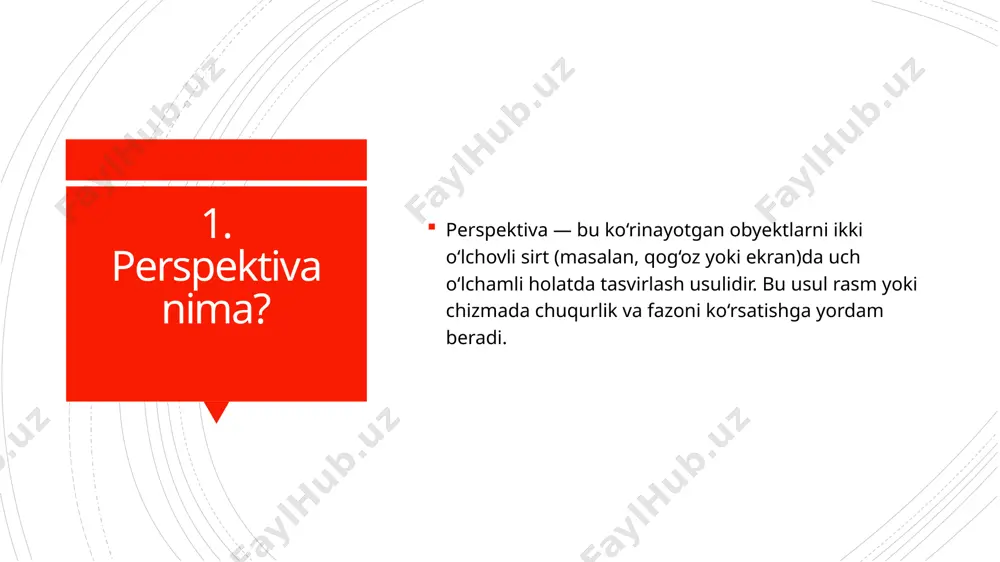 "ko‘rish maydondagi to‘g‘ri chiziq perspektivasi" - Page 3