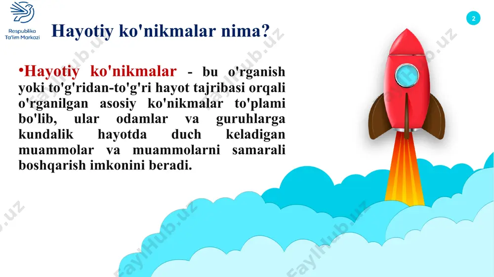 hayotiy ko'nikmalar - Page 2