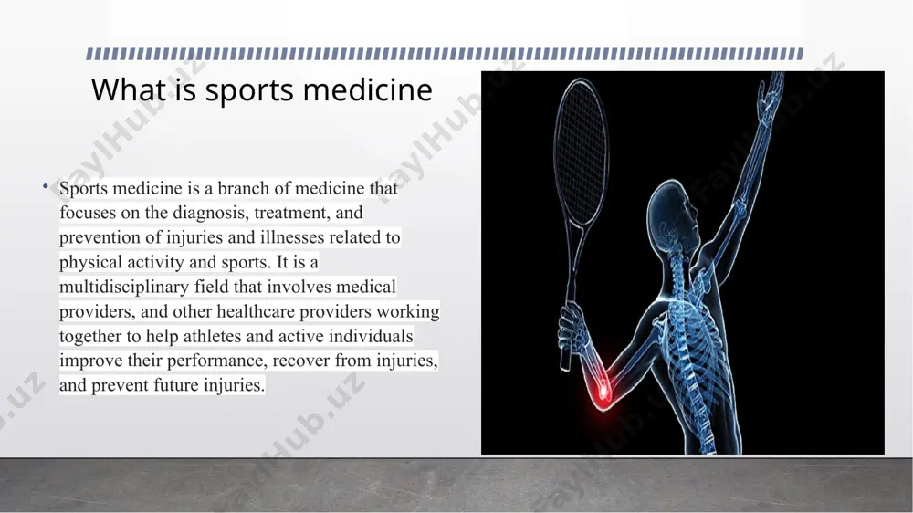 dicine. the american orthopedic society for sports medicine was also founded in 1972 to help orthopedic surgeons develop better techniques in managing and preventing sports injuries. the american board of emergency medicine. valuation and specialties in the last decade, sports medicine’s scope has been redefined to include physical fitness, injury prevention, and emergency treatment. in 2019, the market for allied healthcare professionals was valued at $8.1billion. by 2027, it is expected to reach a projection of $15.2, growing at a steady cagr of 8.2%. revenue growth and practice expansion in the field is expected to be propelled by the rising incidence of sports injury, the increasing fitness demands of a young population, and the growing demand for minimally invasive repair surgeries for quick injury healing in athletes. sports psychologist as much as physical stress on the field of play, sportsmen are also exposed to a lot of mental stress. the …