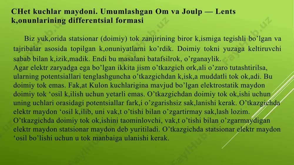 elektromagnitmaydon tenglamasi - Page 5
