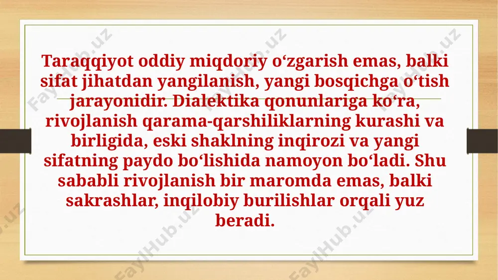 rivojlanish falsafasi - Page 5