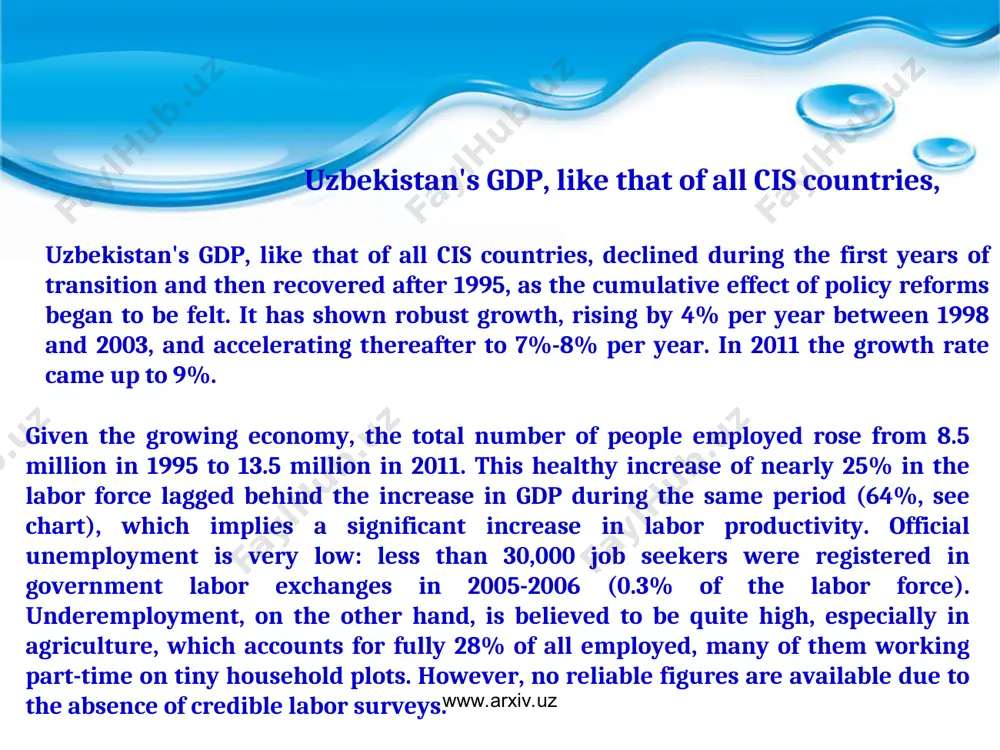 economy of uzbekistan - Page 5