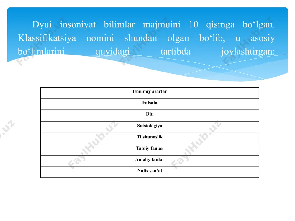 universal o‘nlik klassifikatsiyasining zamonaviy nashrlarni asosiy qatori - Page 5