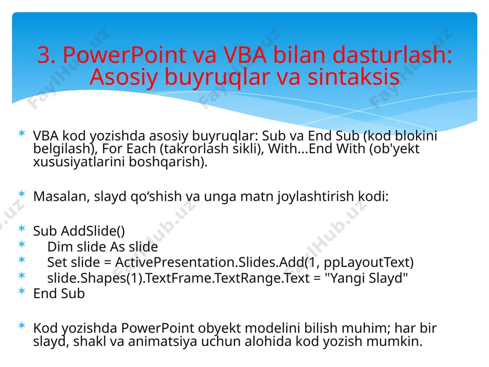power point dasturlashtili - Page 5