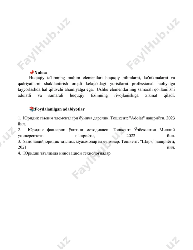 huquqiy tarbiya elementlari - Page 5