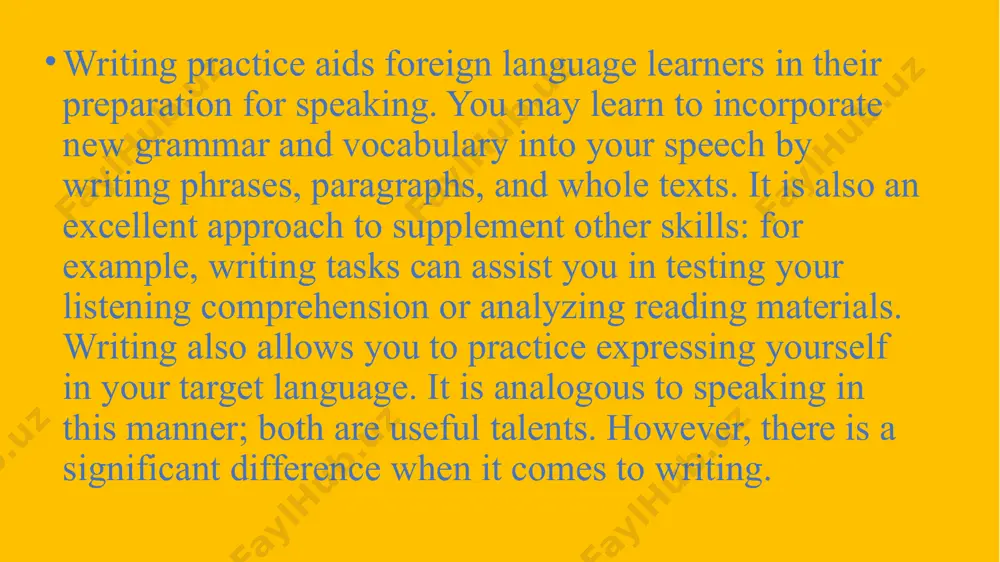 presentation on teaching writing to students of professional colleges in english lessons - Page 5