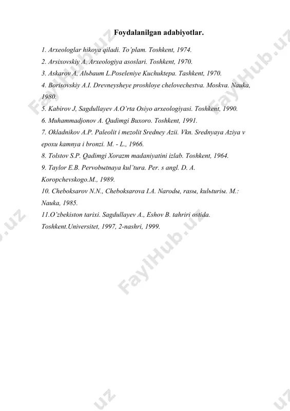 kishilikning ibtidoiy madaniyati - Page 5