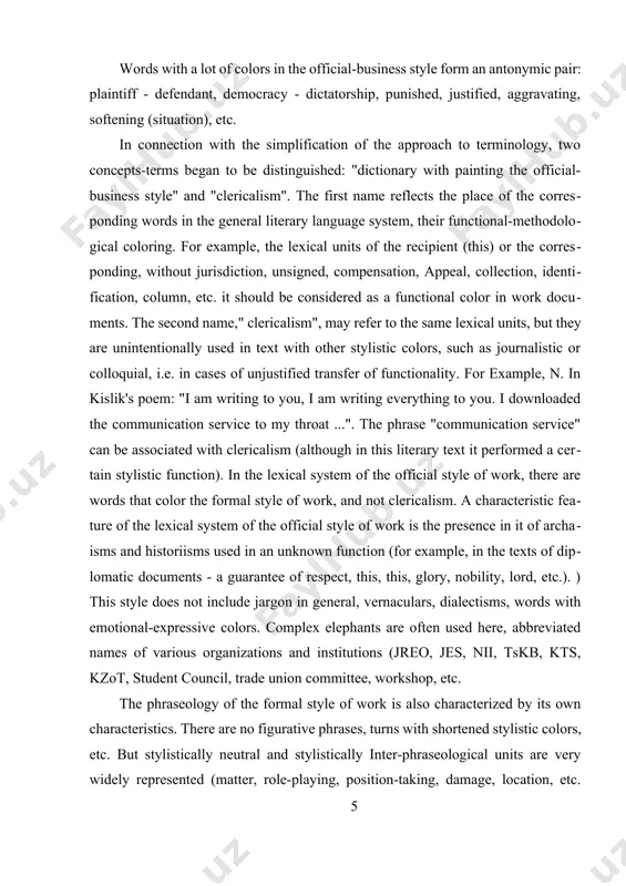 in their figurative sense. hence within this notion included will be proverbs, set expressions, epigrams and idioms. like separate words every set expression may also be stylistically neutral or elevated or degraded (subneutral). of special interest to stylistics are those two classes which differ from the norm. the groups of elevated idioms traditionally singled out by linguists are: a) archaisms the iron in one’s soul meaning permanent imbitterment. b) bookish lexicon to go to canossa – to submit something. c) foreign words mot juste – the exact word. the subneutral layer may be further divided into: a) colloquial alive and kicking – safe and sound. small fry – unimportant people. b) jargon a loss leader – a commodity sold below cost to attract customer. c) old slang to be nuts about something – to be overfond of something. to shoot one’s grandmother – to say something commonplace. to keep in …