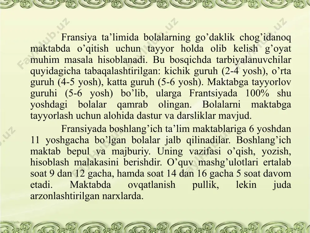 iqtisodiy rivojlangan davlatlarda ta'lim tizimi - Page 5