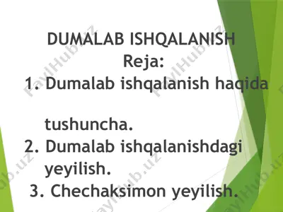 dumalab ishqalanish — PPTX