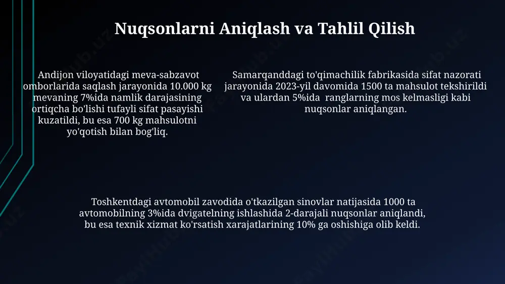 tayyor mahsulot sifatini nazorat qilish va qabul qilib olish - Page 5