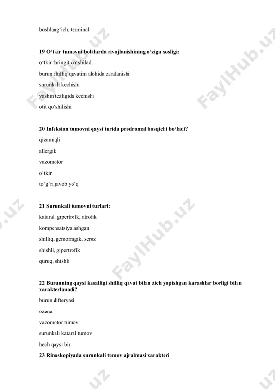 surunkali kataral rinitning tashxisi va davolash usullari - Page 5