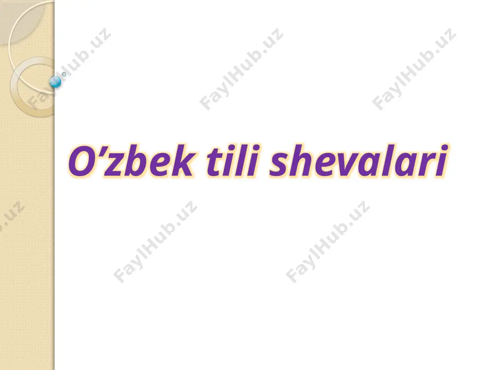 shlov berilgan, doim silliqlashtirilib, mukammallashtirilib boriladigan shaklidir. adabiy til shu tilda gapiruvchilarning barchasi uchun tushunarli bo’lish zararurati sababli yaratilgan. milliy o’zbek tilida shevalarning ko’pligi adabiy tilga bo’lgan ehtiyojni yuzaga keltirgan. rasmiy hujjatlar, badiiy va ilmiy adabiyot, vaqtli matbuot adabiy tilda yaratiladi, ommaviy axborot vositalari adabiy tilda ish ko’radi. adabiy til va milliy til o’rtasida ham farq bor. milliy til shu tilning egasi bo’lgan xalq millat bo’lib shakllanganda yuzaga keladi. milliy til adabiy til vazifasini o’taydi, lekin har qanday adabiy til milliy til bo’la olmaydi. adabiy tilning muhim belgilari: me’yoriylik- til vositalarini qo’llash tizimidir. til me’yori til tizimining barcha sathini qamrab oladi. shunga ko’ra, leksik me’yor, to’g’ri talaffuz me’yori, to’g’ri yozish me’yori, grammatik me’yor kabilar farqlanadi. umummajburiylik- jamiyatning barcha a’zosi tomonidan adabiy til qo’llanishining majburiyligi. adabiy til me’yorlariga hammaning barobar rioya qilinishi umummajburiylikdir. kodifikatsiya- til me’yorlarining ilmiy tasnifi bo’lib, amalga oshirilgan ish, lug’at, qo’llanma va darsliklarda qayd qilinadi. og’zaki va yozma …