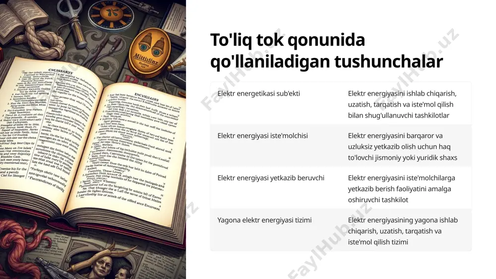 lalar yechish 3 tasvirga ko'ra qilish dastlab elektromagnit tizimning ko'rinishini tasvirlash zarur. formulani tanlash kerakli formula va parametrlarni aniqlab oling. hisoblash formulani qo'llab, magnit maydon induksiyasini hisoblang. natijani tahlil qilish hisoblangan qiymatni elektromagnit tizimiga nisbatan tahlil qiling. 1 2 3 4 xulosa va takliflar parametrlar magnit maydon induksiyasi tok kuchi, o'ramlar soni, geometrik o'lchamlarga bog'liq. 2 farqlar solenoidlarda magnit maydon tashqi qismda, toroidlarda esa teng taqsimlanadi. amaliy qo'llanish magnit maydon induksiyasi elektromagnitlar, transformatorlar, elektron qurilmalarda muhim. 4 yechish bosqichlari magnit maydon induksiyasini hisoblashda tizim tasvirlash, formula tanlash, hisoblash va tahlil muhim. 1 2 3 4 image1.png image2.png image11.png image3.png image4.png image12.png image5.png image13.png image6.png image14.png image7.png image15.png image16.png image17.png image18.png image8.png image19.png image20.png image21.png image22.png image9.png image10.png image23.png image24.png image25.png image26.png image27.png image28.png image29.png image30.png image31.png image32.png image33.png image34.png image35.png image36.png image37.png
