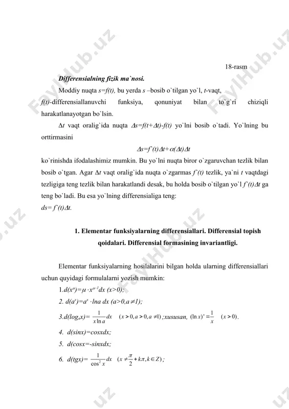 differensiallanuvchi funksiyaning uzluksizligi - Page 5