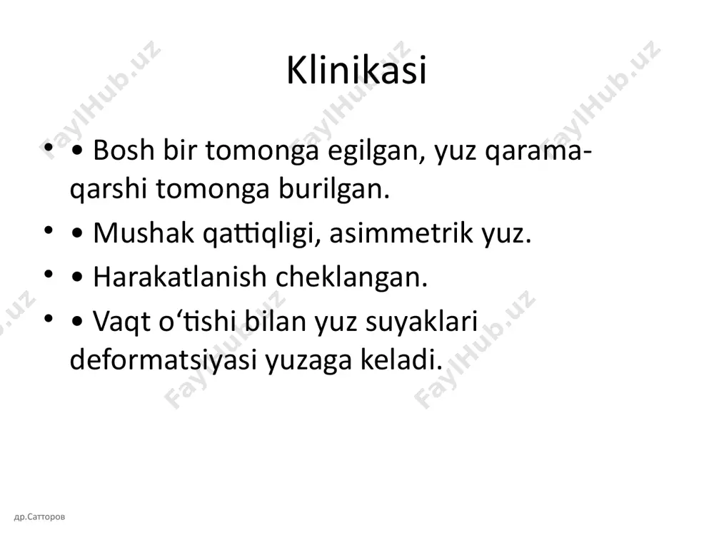 tug‘ma mushakli bo‘yin qiyshiqligi va umurtqa deformatsiyalari - Page 4