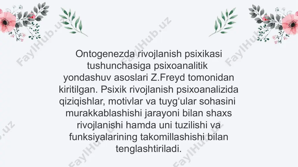 rivojlanishning psixoanalitik yo‘nalishi - Page 5
