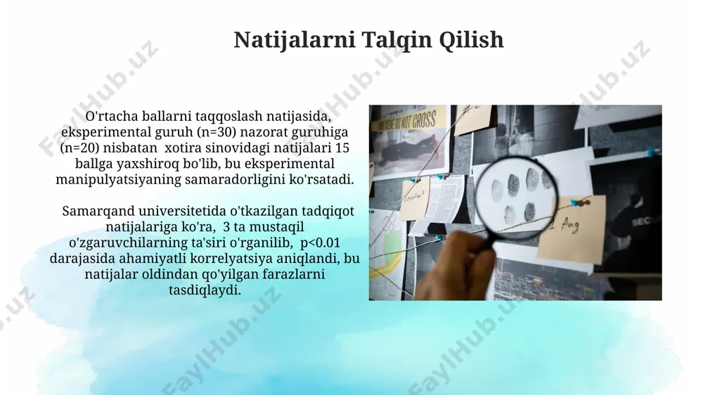 psixologiyada eksperimental tadqiqot bosqichlari - Page 3