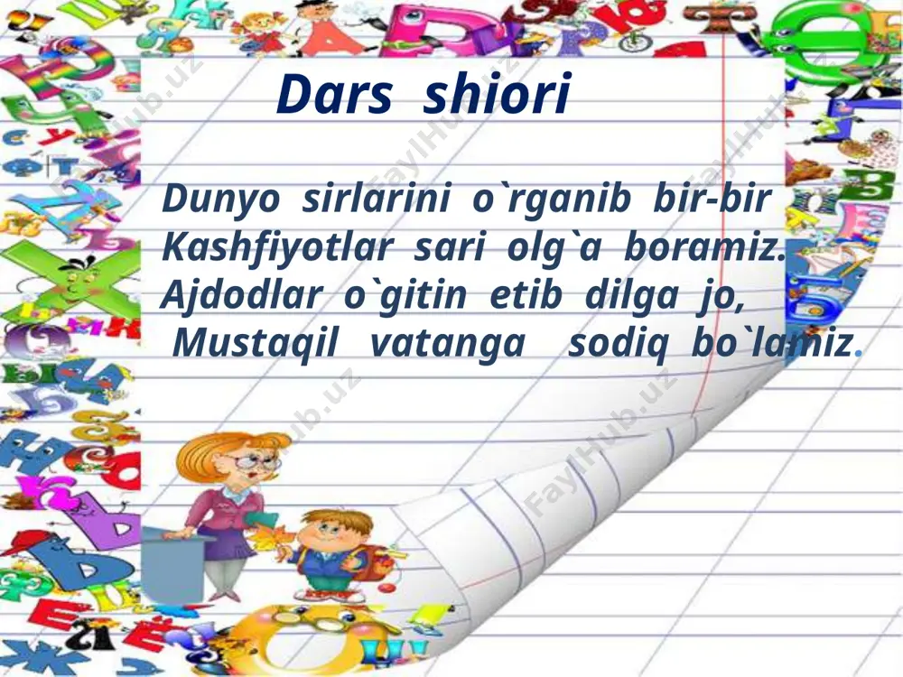 o'tilgan harflar ishtirokida so'zlar yozish - Page 2