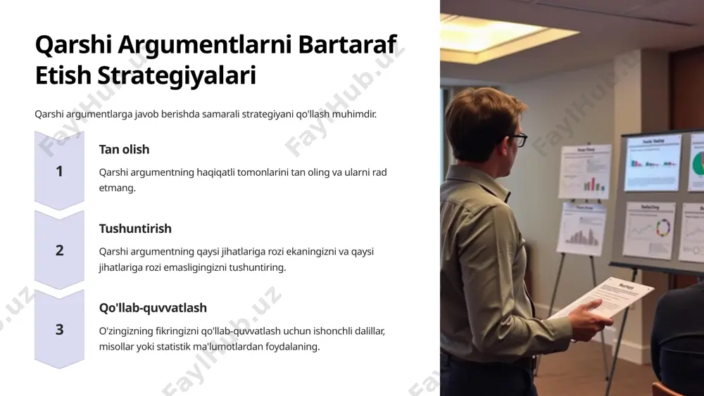 qarshi argumentlarni bartaraf etish: muvaffaqiyatli muloqot kaliti - Page 5