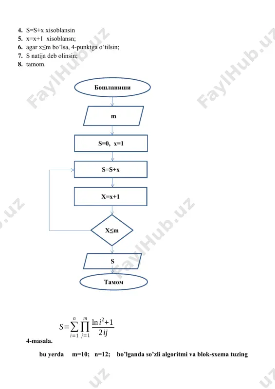 x x n i s y . 35 , 1 ; 8 , 1 15 , 0 ln 6 , 0 4 3 5 , 0 = = - - + - = y x ерда бу x e y x tg c k xy . 168 , 0 5 , 3 65 , 2 2 2 3 2 = - + = х ерда бу x x narctg x in s w l . 5 ; 6 , 0 2 69 , 0 arcsin 4 , 0 3 = = - × × + = + а х ерда бу x tg a x y x . 96 , 1 ; 5 , 2 ; 6 , 0 5 46 , 8 2 cos 5 , 4 2 2 = = = + × - - = - c a x ерда бу x n ctg c x h …