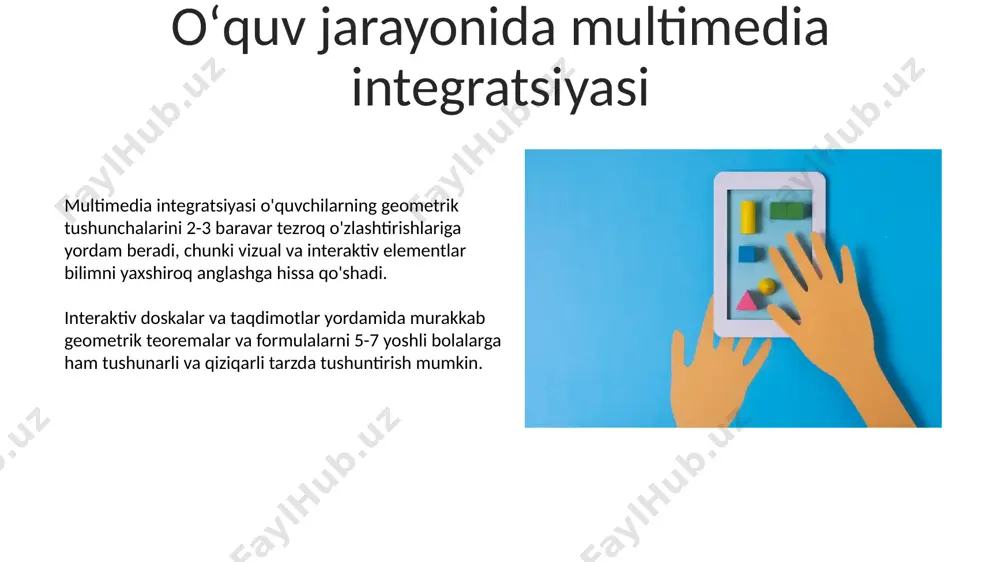 boshlangʻich sinfda geometriya elementlarini oʻrgatishda multimediadan foydalanish - Page 5