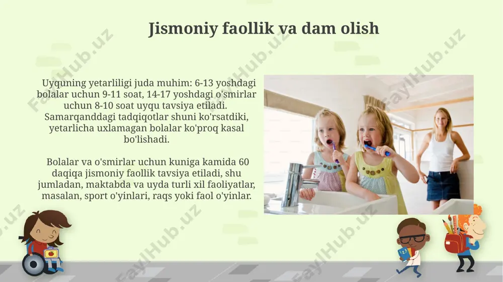 bolalar va oʻsmirlar gigiyenasining umumiy asoslari - Page 5