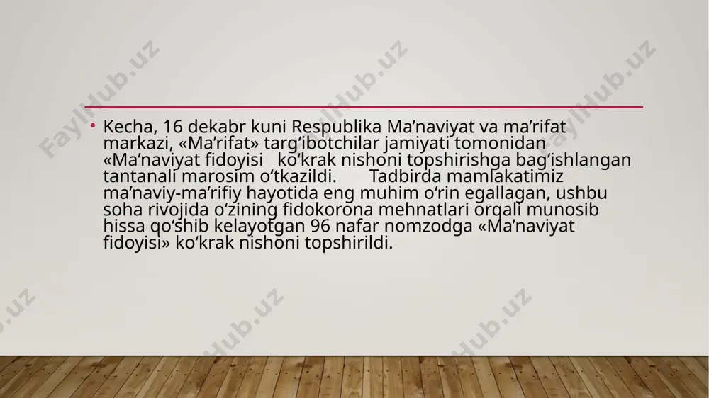 o’zbekistonda manaviy ma’rifiy soxadagi o’tqazilgan islohotlar - Page 4