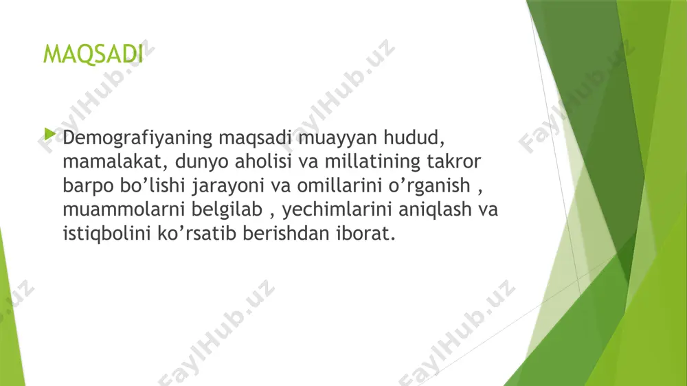 lar soninig taqsimlanishi 2017 yilda jami 715,5 ming nafar bola tug’ilganganligi qayd etilgan bo’lib, shundan onasining yoshi bo’yicha tug’ilganlarning 280,8 ming nafari (jami tug’ilganlarga nisbatan 39,2 %) 20-24 yoshlardagi ayollar, 248,1 ming nafari (34,7 %) 25-29 yoshdagi, 122,3 ming nafari (17,1 %) 30-34 yoshlardagi ayollar hissasiga to’g’ri kelgan. vafot etish 2017 yilda 161,5 mingta o’lim qayd etilgan bo’lib, mos ravishda 1000 aholiga nisbatan o’lim koeffitsiyenti 5,0 promilleni tashkil etib, 2016 yilning mos davriga nisbatan 0,1 promillega oshdi (2016 yilda 4,9 promille bo’lgan). o’lim koeffitsiyenti 2016 yilning mos davriga nisbatan sezilarli darajada o’sishi andijon (5,1 promilledan 5,4 promillega), jizzax (4,2 promilledan 4,4 promillega), qashqadaryo (4,1 promilledan 4,3 promillega), namangan (4,7 promilledan 4,9 promillega), surxondaryo (4,3 promilledan 4,5 promillega) va farg’ona (4,8 promilledan 5,0 promillega) viloyatlarida kuzatildi. jami vafot etganlarning 8,2 %i mehnatga layoqatli yoshdan kichik yoshdagilarga (2016 yilda 8,0 %), 27,6 %i mehnatga layoqatli yoshdagilarga (2016 yilda 28,5 %), 64,2 %i …