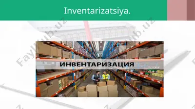 inventarizatsiya — PPTX