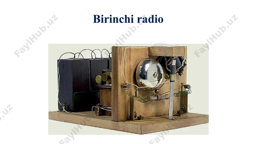 radio elektronika tasnifi va uning ichki tuzilishi - Page 4
