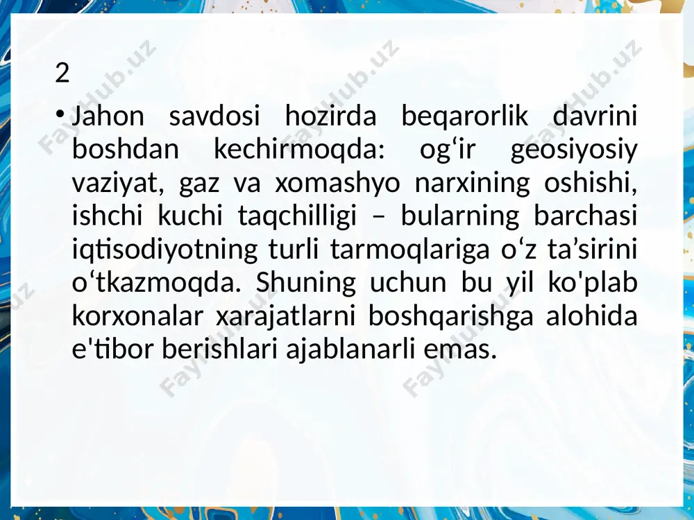 transportning global logistika tizimidagi o‘rni va ahamiyati - Page 5