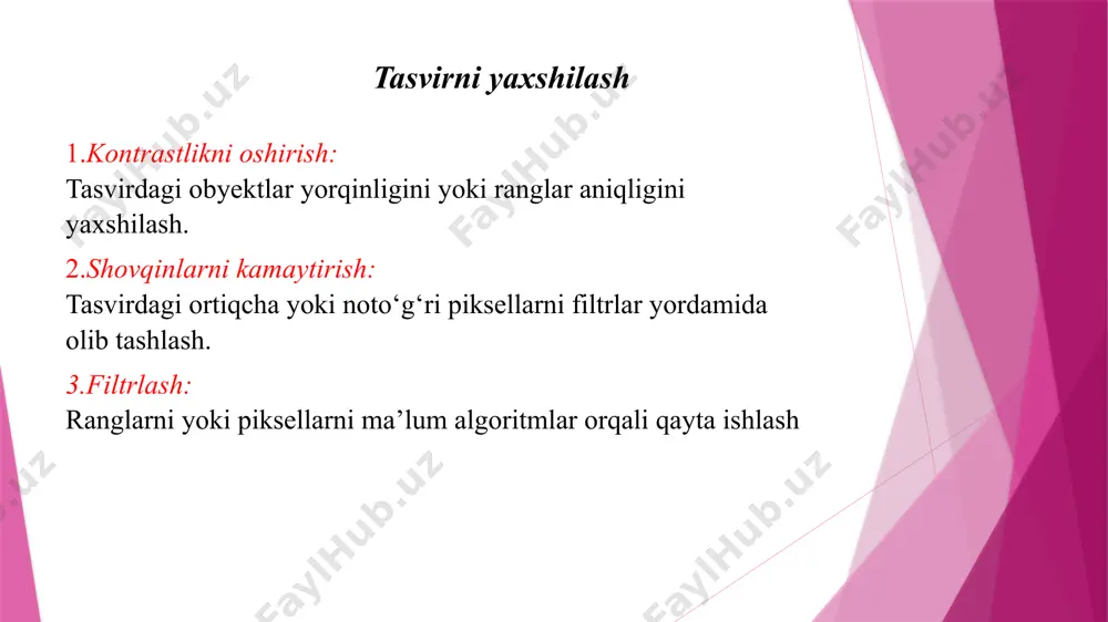 tasvirlarga raqamli ishlov berish - Page 4