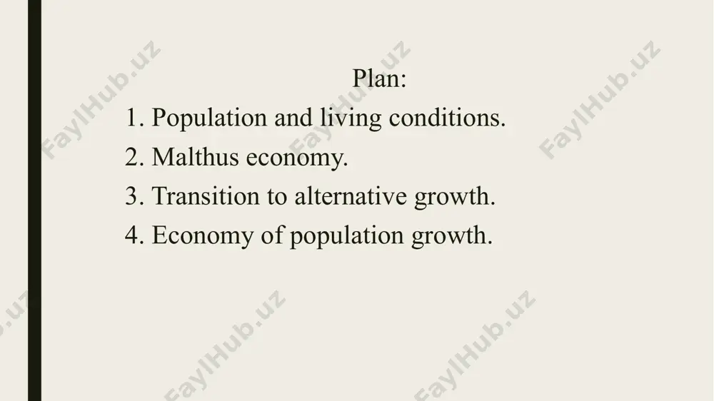 ion. 4 population and living conditions in specific countries/regions a) united states population: approximately 333 million people (2025 estimate). living conditions: high standard of living overall, with access to advanced healthcare, education, and technology. healthcare: the u.s. has some of the best healthcare facilities, but healthcare accessibility and cost are significant issues for many people. income inequality: there is a growing divide between wealthy and lower-income households, with significant disparities in living conditions based on race and geography. b) china population: around 1.4 billion (2025 estimate). living conditions: urbanization: rapid urbanization has created modern cities like beijing, shanghai, and shenzhen, but millions in rurala reas still face poverty and lack of access to basic services. cost of living: the cost of living in major cities is high, particularly for housing and food. thomas malthus was an english economist and demographer best known for his theory on population growth and its …