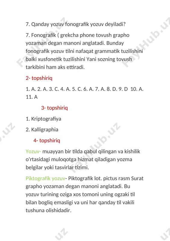 yozuv va uning rivojlanish bosqichlari - Page 3