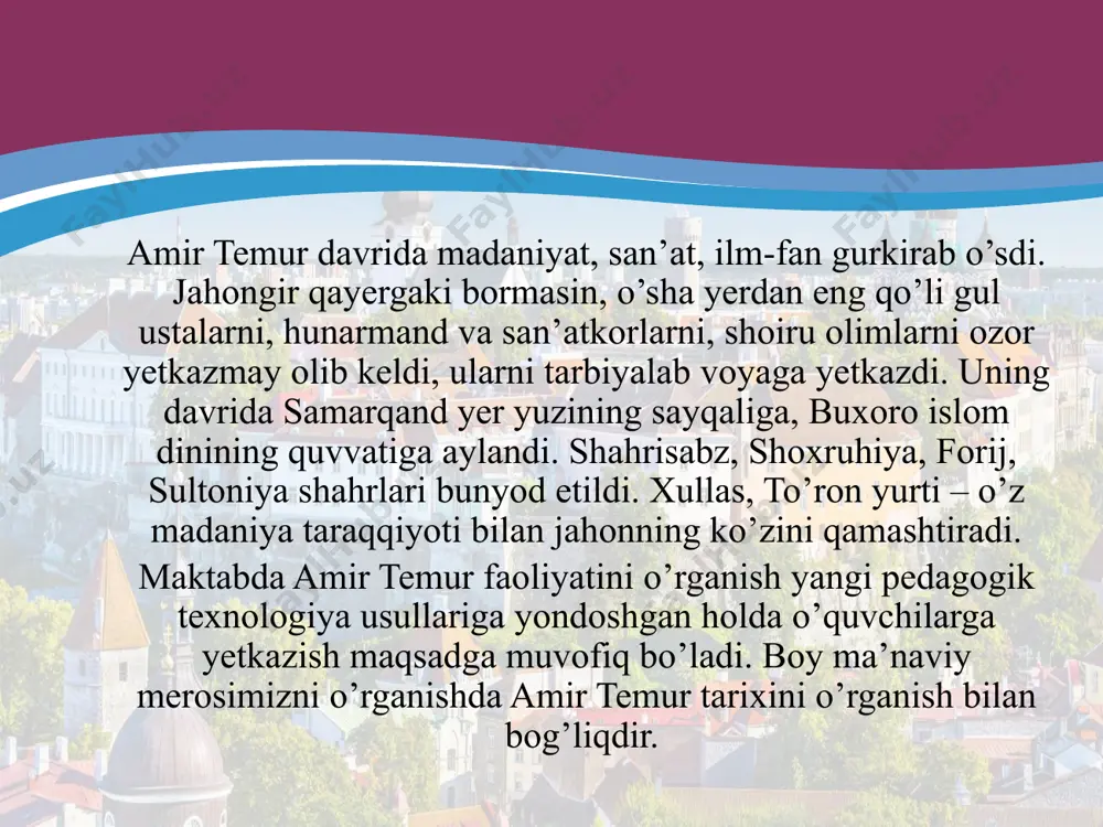 n.1992 o’zbеkistоn milliy entsiklоpеdiyasi.1-2 tоmlаr.t.2000-2001 o’zbеkistоn dаvlаtchiligi tаriхi (оchеrklаr) mа’sul muхаrirlаr: d.а.аlimоvа, ev.rtvеlаdzе. t.shаrq.2001. image2.jpg image3.jpeg image4.png image5.jpeg image6.jpg image1.jpg