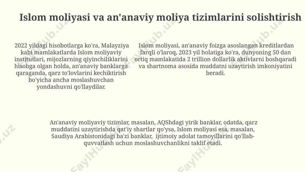islom moliyasda qarz to'lovini kechikuvchi qarzdorlar - Page 5