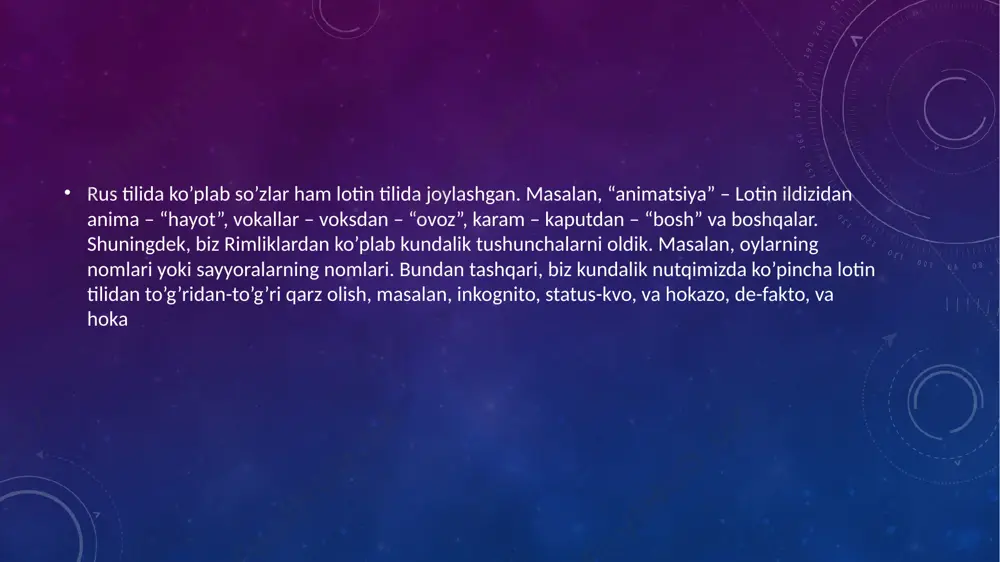 zamonaviy tillarda lotin atamalari - Page 5