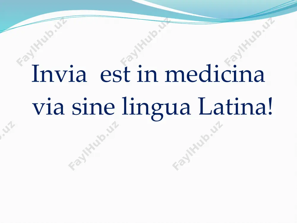 hirish yoki davolash usullarini ifodalaydi.masalan:ectomia –organni butunlay olib tashlash,scopia-maxsus asbob yordamida organlarni ichki devoir va yuzalarini tekshirish ,necrosis-to’qima va organlarni o’lishi. ● 3. affikslar (prefix va suffikslar)-ma’no tashish jihatidan o’zak atamalariga teng.masalan:dys-buzilish,biror bir funksiyaning izdan chiqishi;-it is,-itidis- biror narsaning yallig’lanishi.masalan;dystonia-tonusning buzilishi,gastritis-oshqozonning yallig’lanishi. ● atama elementlarni o’zlashtirish talabalarga so’z boyligini kengaytirib meditsinaga oid atamalarni bemalol tushunish imkonini beradi.masalan;arteria- atama elementdan 50 ga yaqin ,haem va aemia atama elementlardan esa 150 dan ortiq atama yasalgan.oste atama element esa 100 atama tarkibida uchraydi.atama element ba’zan bir necha so’z yasovchi elementlar:o’zak +suffiks+qo’shimcha yoki prefiks +o’zak+suffiks+qoshimchadan foydalanish mumkin. ●masalan:sclera+os+is,ec-tom-i-a atama elementlar asosan so’z boshida yoki so’z oxirida keluvchi komponentlarga bo’linadi.masalan:hyper- yuqori,normadan yuqori,usti;steth – ko’krak –boshlang’ich atama elementlar:prhagia-qon ketish,oma- o’sma,shish-oxirgi atama element va hokazo. ● lekin juda ko’p atama elementlar atamaning boshida ham oxirdida ham qo’llanilishi mumkin. masalan:splenomegalia,ae f=megalosplenia,ae f- taloqning kattalashishi . ●ayrim mustaqil ma’noga ega bo’lgan so’zlar ham tugallanma atama element sifatida qo’llanilishi mumkin:ptosis,is …