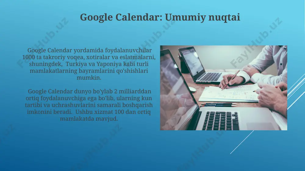 google xizmatlarining umumiy ko'rinishi - Page 4