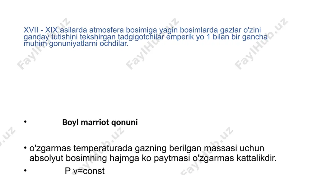 ideal gaz holat tenglamasi - Page 2