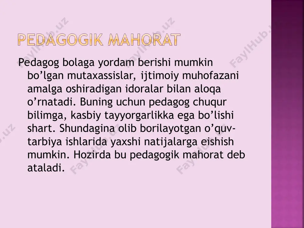 pedagogning kasbiy kompetentligi - Page 5