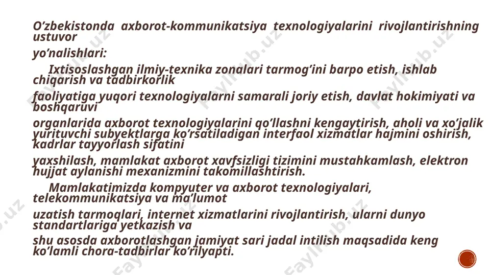 axborot-kommunikatsiya texnologiyalari vositalar - Page 5