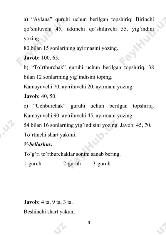 ii-sinfda musobaqa darsi - Page 3