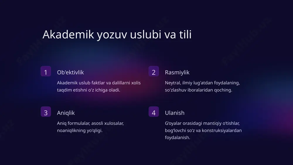 akademik yozuvning mazmuni va vazifalari - Page 5