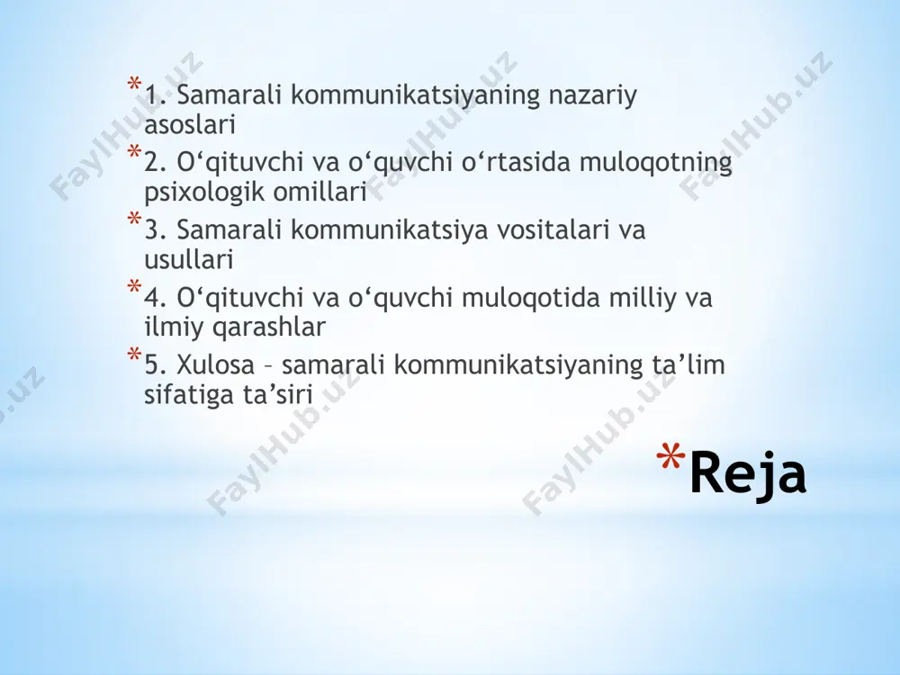 o‘qituvchi va o‘quvchi o‘rtasidagi samarali kommunikatsiya asoslari - Page 4