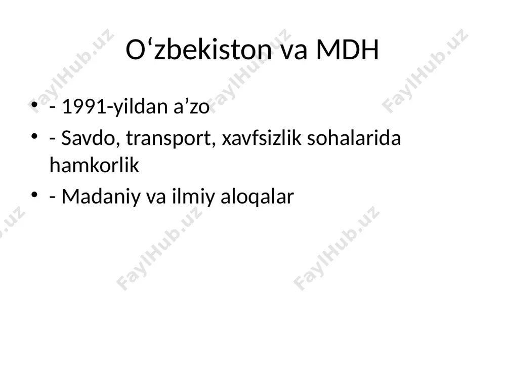 oʻzbekiston va xalqaro tashkilotlar - Page 4