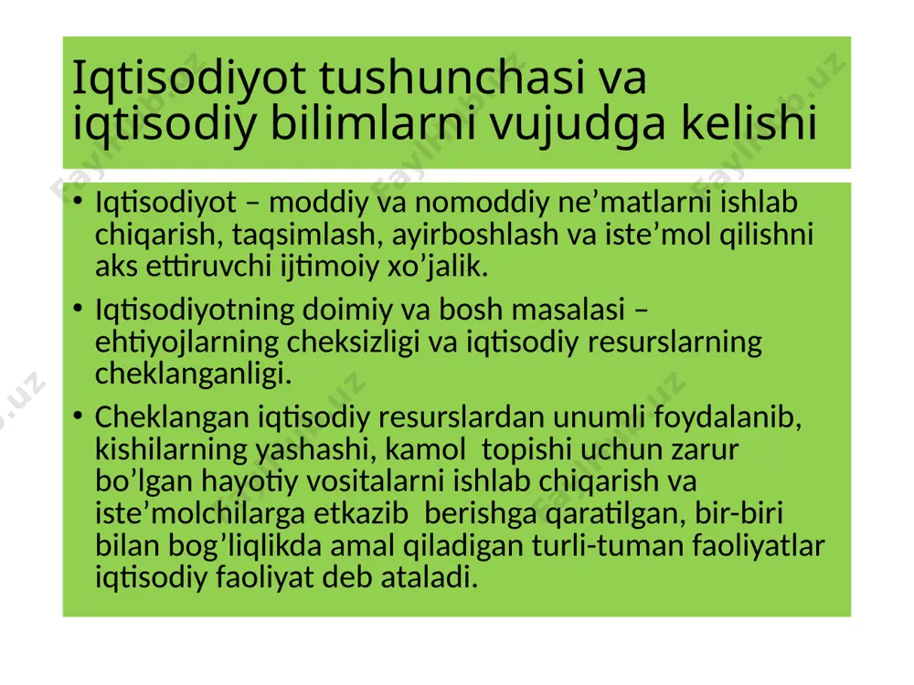 iqtisodiyot nazariyasi - Page 3