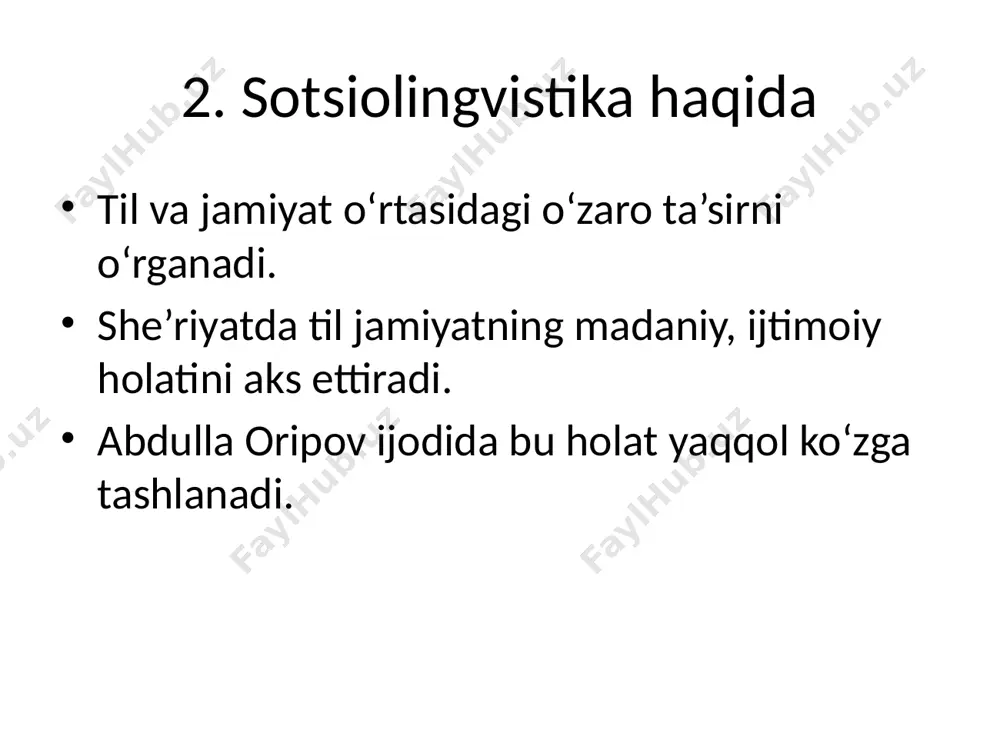 abdulla oripov she’riyati tilining sotsiolingvistik tahlili - Page 3